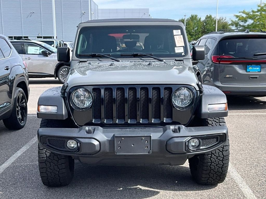 Used 2022 Gray Jeep Unlimited Willys image 2