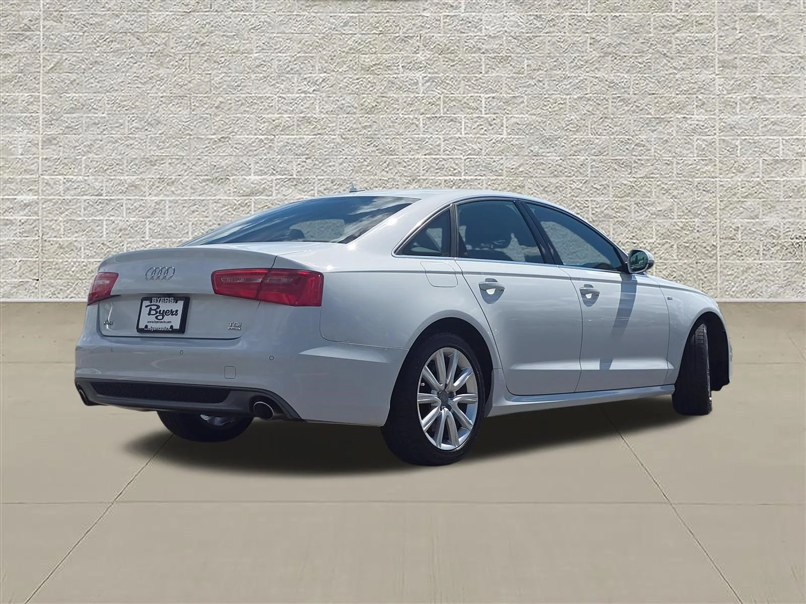 Used 2014 Glacier White Audi 3.0L TDI Prestige image 7