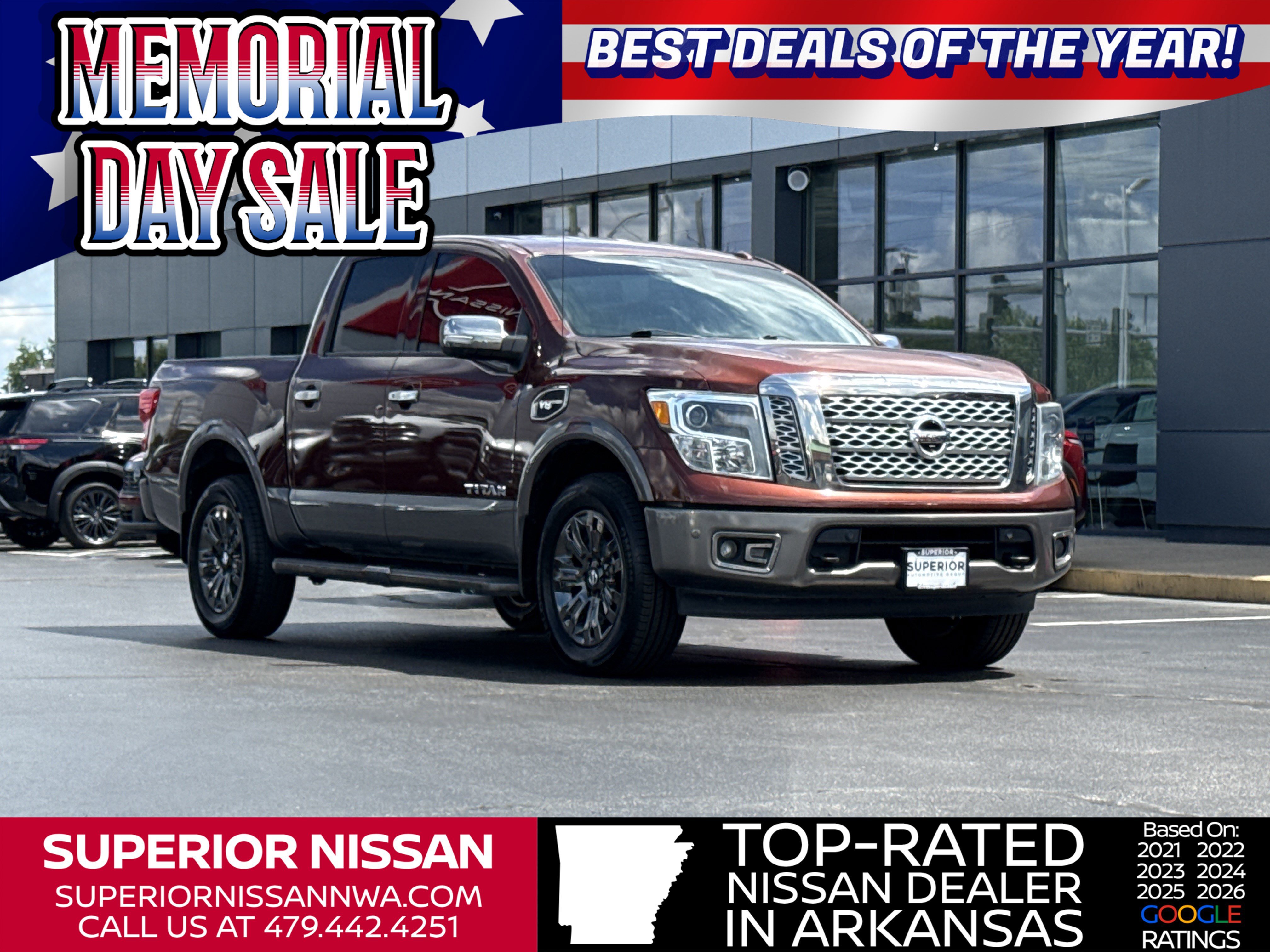 2017 Nissan Titan Platinum Reserve 4X4 Crew Cab's photo