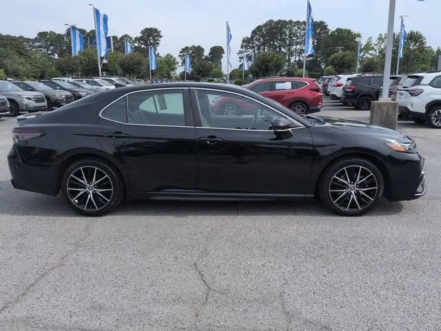 Used 2022 Black Toyota SE image 2