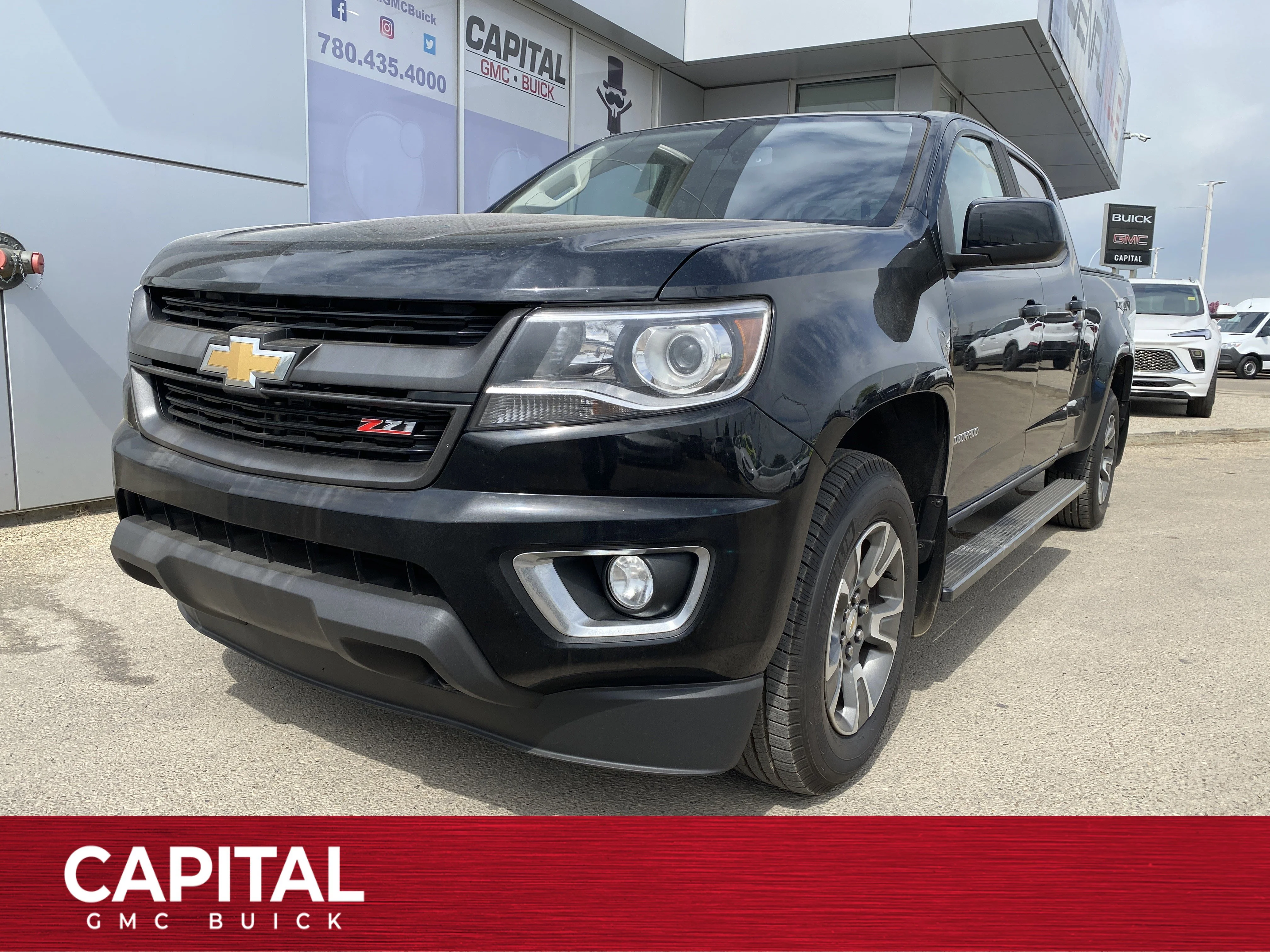 Certified Used 2020 Black Chevrolet 4WD Z71 Crew Cab  * LONG WHEEL BASE * BOSE SOUND SYSTEM * 3.6L V6 * image 1