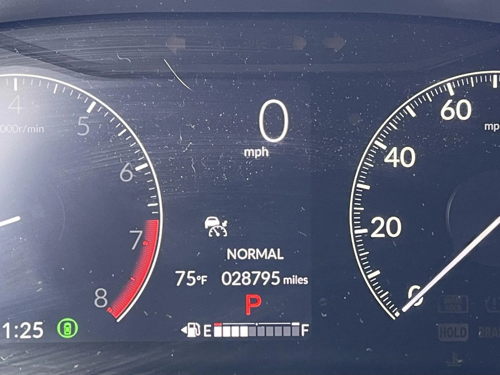Used 2024 Crystal Black Pearl Honda LX image 8