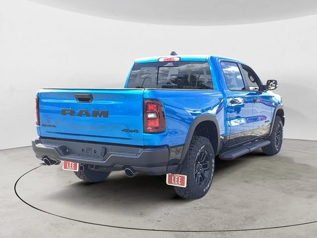 New 2026 Blue Pearl Ram REBEL CREW CAB 4X4 5
