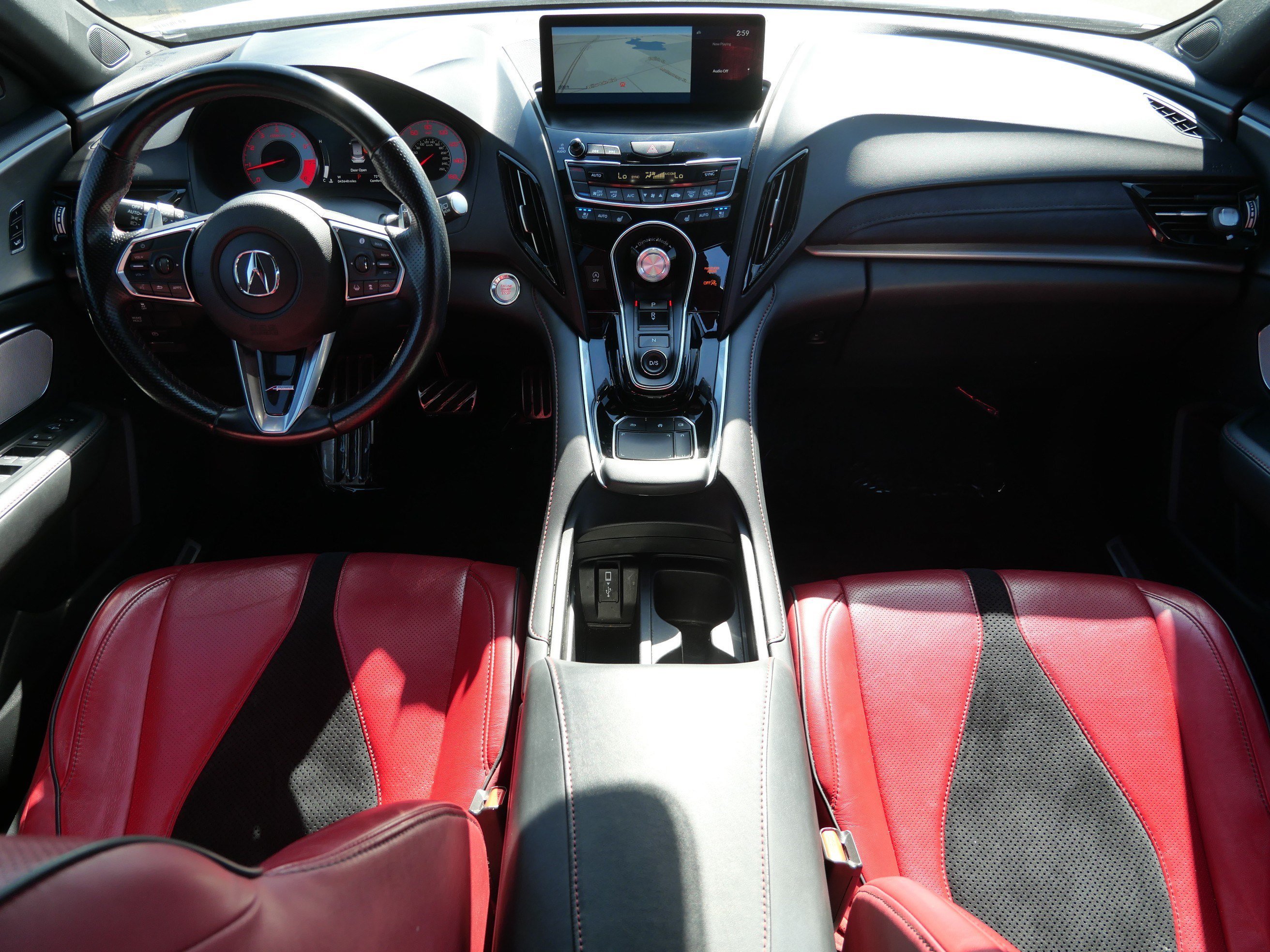 Used 2021 Platinum White Pearl Acura w/A-Spec Package image 10