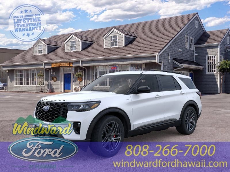 New 2026 Star White Metallic Tri-Coat Ford ST-Line image 1
