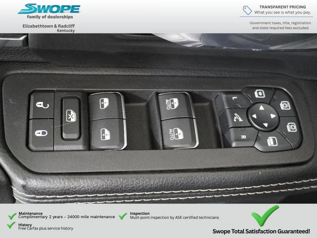 Used 2025 Forged Blue Metallic Ram Laramie image 14