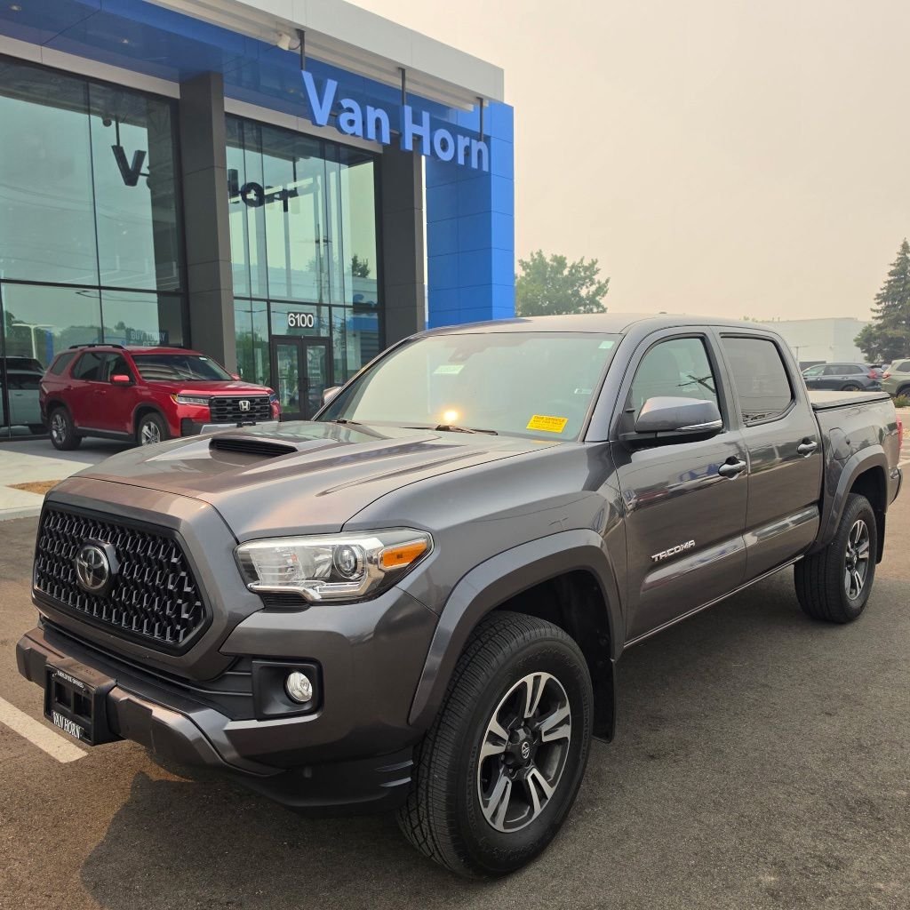 Used 2019 Magnetic Gray Metallic Toyota TRD Sport image 8