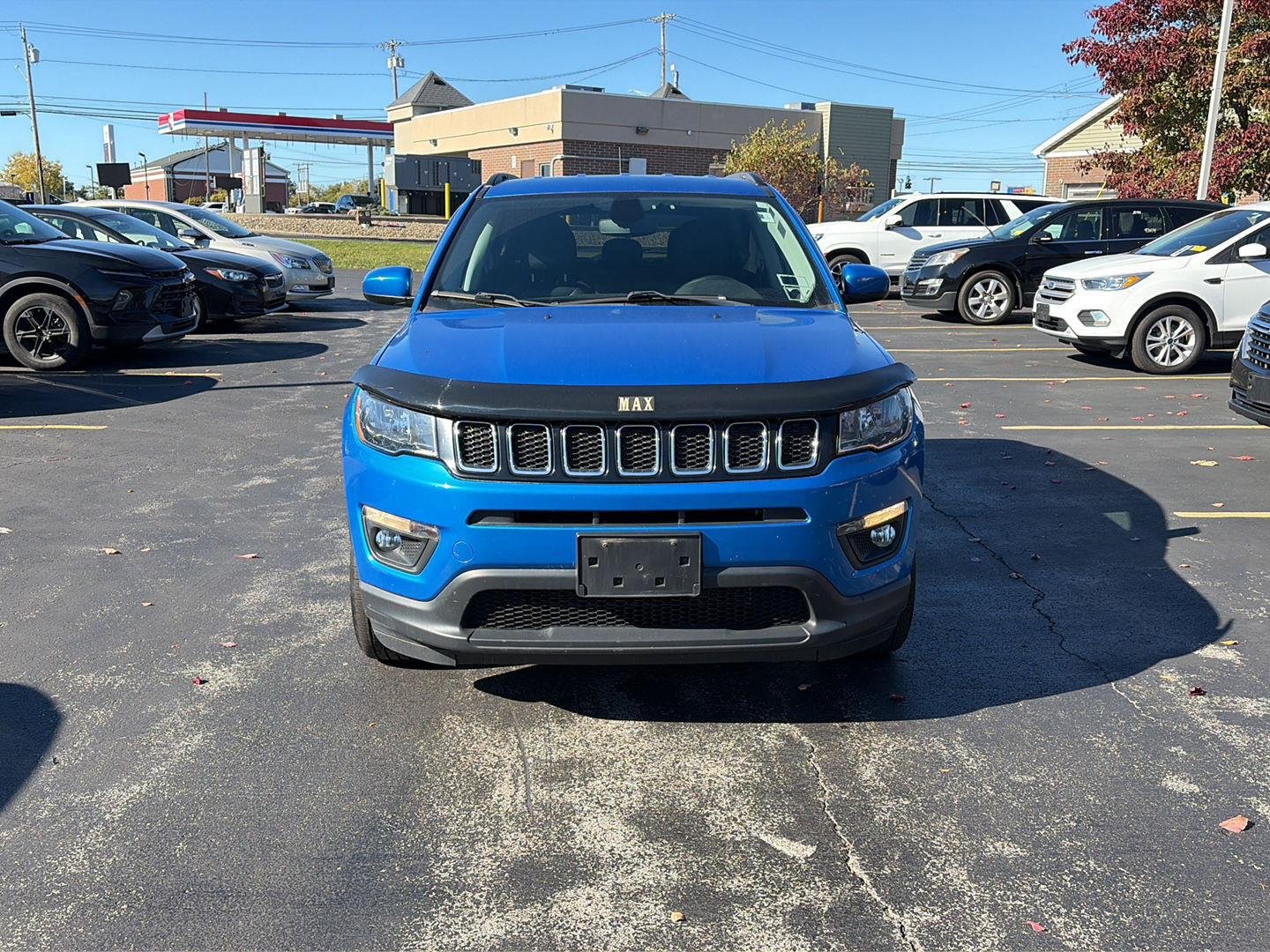 Used 2020 Laser Blue Pearlcoat Jeep Latitude image 2
