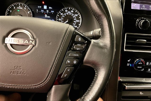 Used 2021 Aspen White Tricoat Nissan Platinum image 28