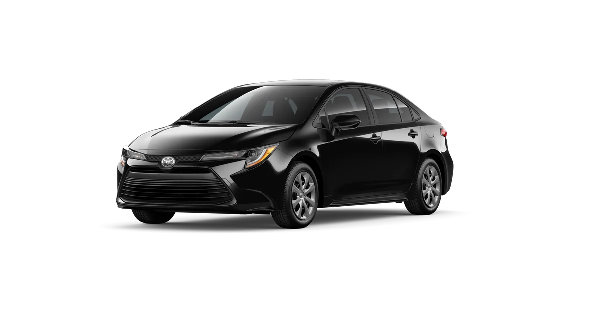 New 2026 Midnight Black Metallic Toyota LE image 23