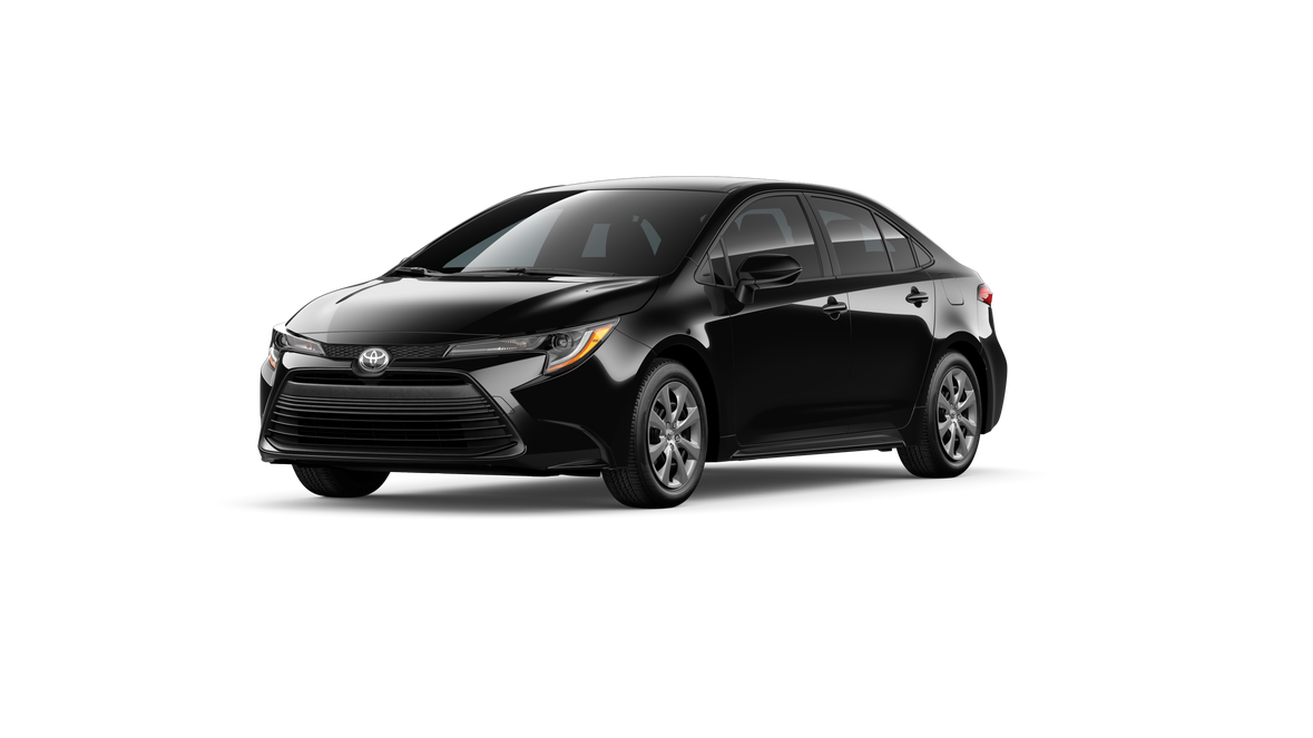 New 2026 Midnight Black Metallic Toyota LE image 23