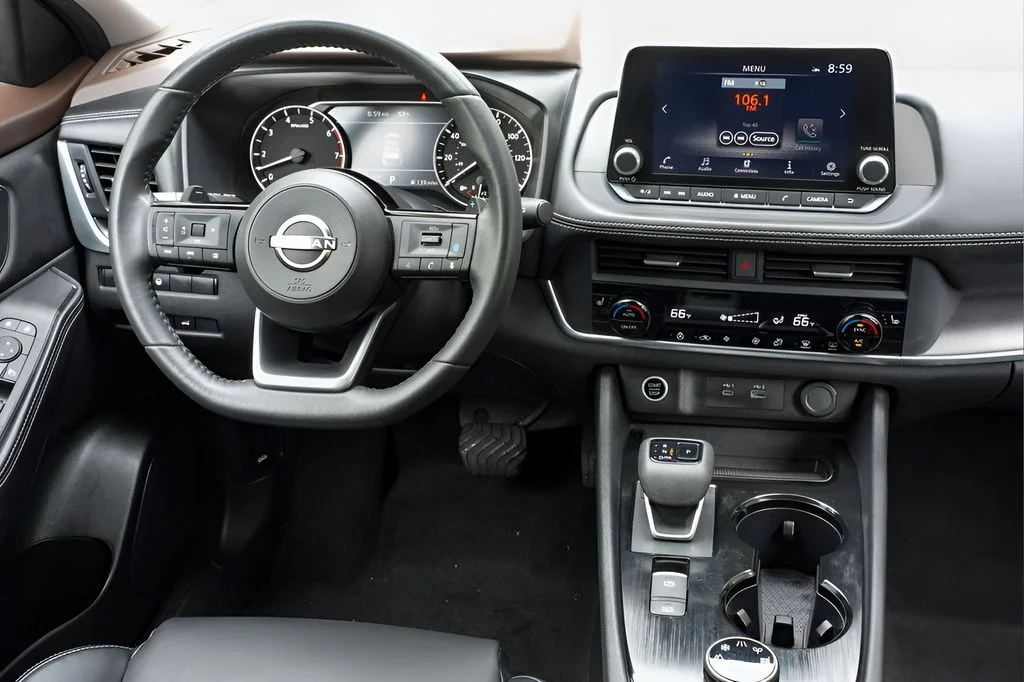 Certified Used 2023 Black Nissan SV image 17