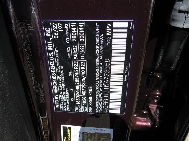 Certified Used 2022 Obsidian Black Metallic Mercedes-Benz Maybach GLS 600 image 9