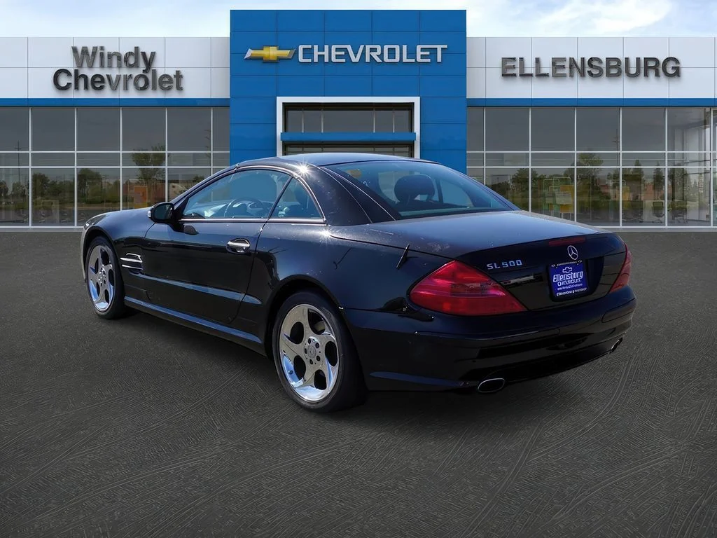 Used 2003 Black Mercedes-Benz SL500 image 5