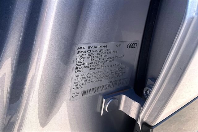 Used 2025 Silver Audi 2.0T Premium Plus image 35