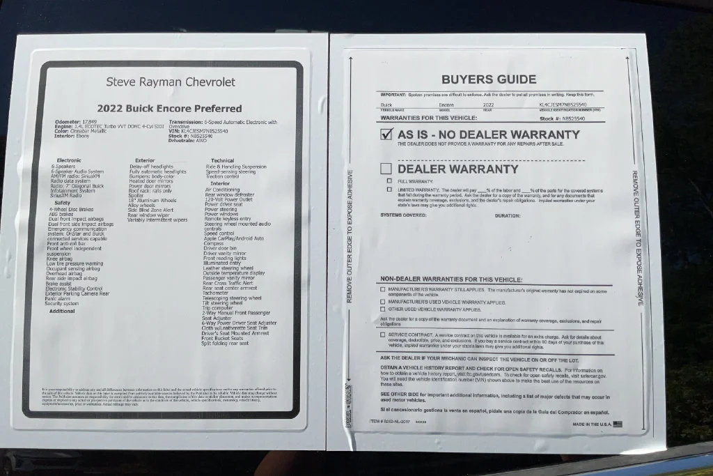 2022 Buick Encore Preferred - Photo 24