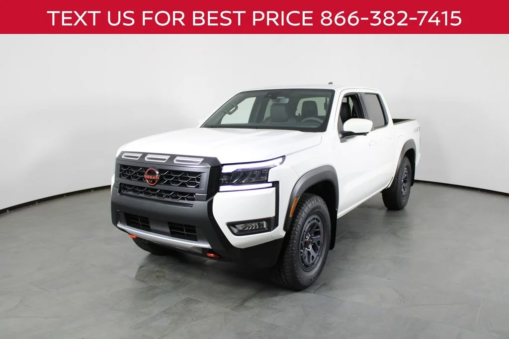 New 2026 Glacier White Nissan Crew Cab PRO-X® image 1