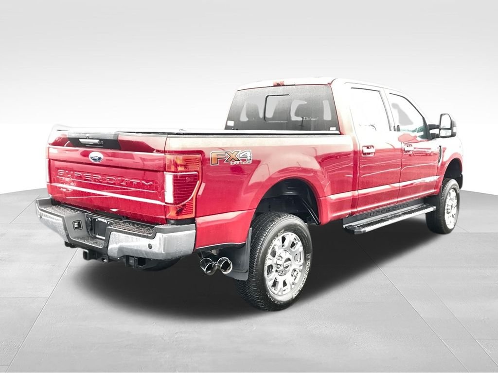 Used 2021 Red Ford Lariat image 8