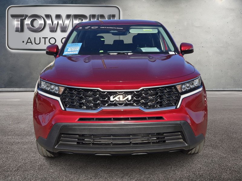 Used 2022 Passion Red Tintcoat KIA LX AWD image 8