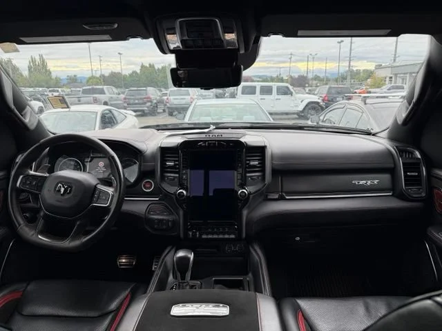 Used 2022 Diamond Black Crystal Pearlcoat Ram TRX image 19