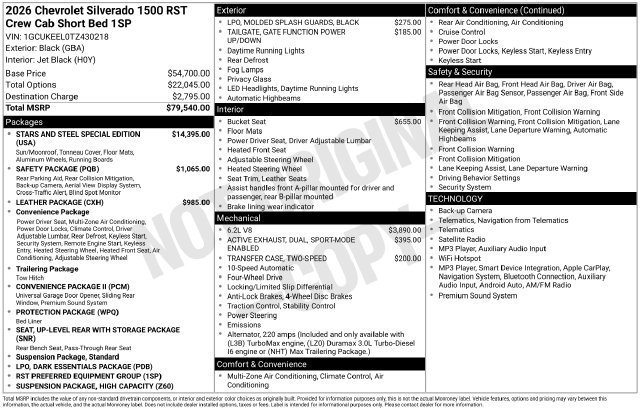 2026 Chevrolet Silverado 1500 RST - Photo 25
