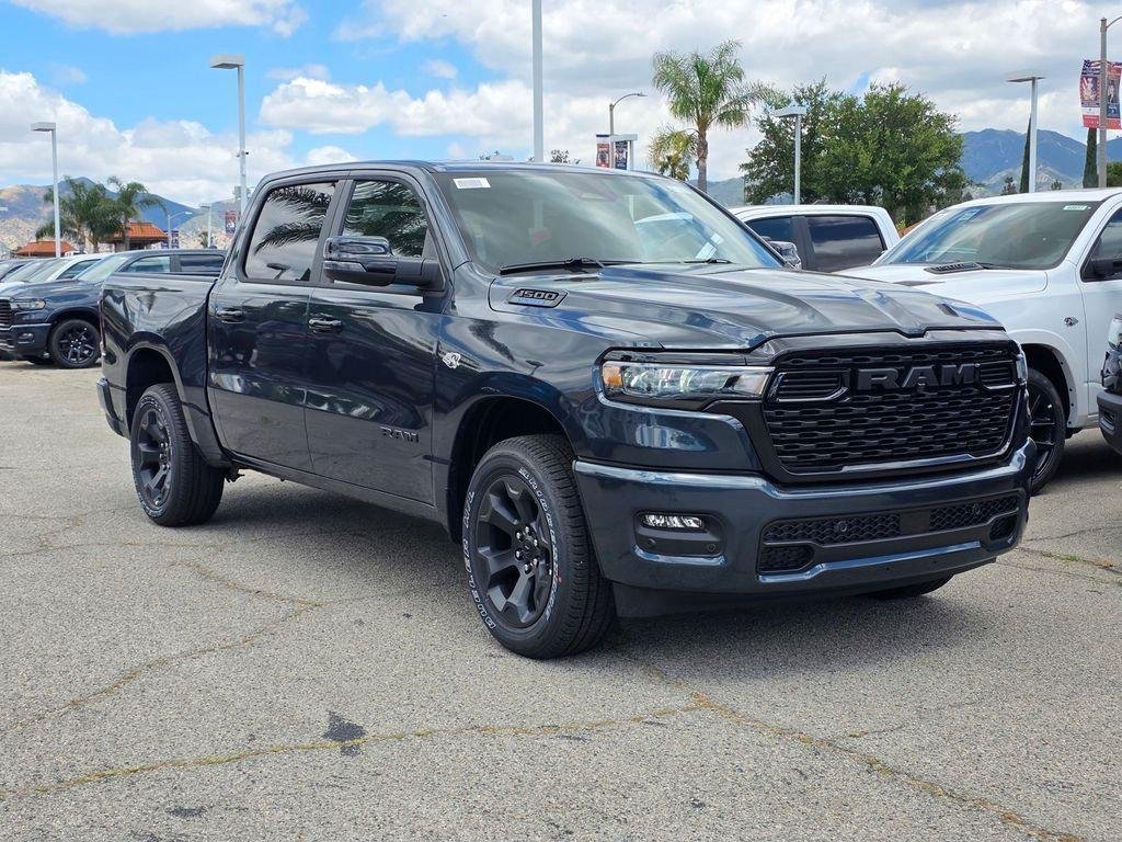 Forged Blue Metallic Exterior Paint 2026 RAM 1500 Big Horn Crew Cab 4WD Pickup Truck Four-Wheel Drive