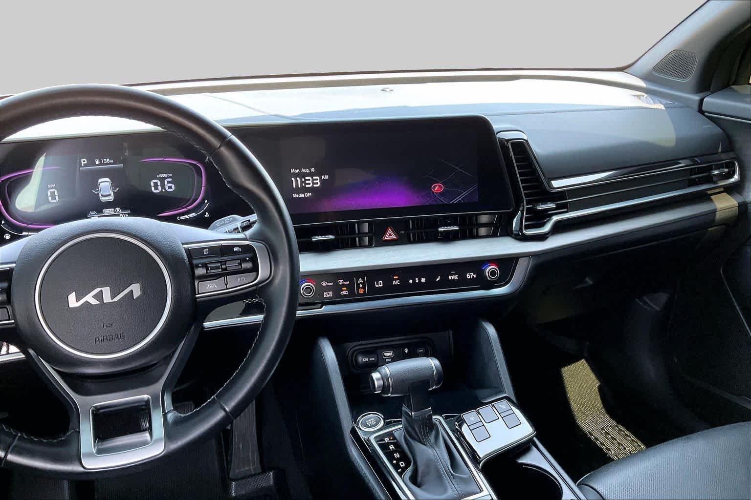 Used 2024 Ebony Black Kia X-Line image 7