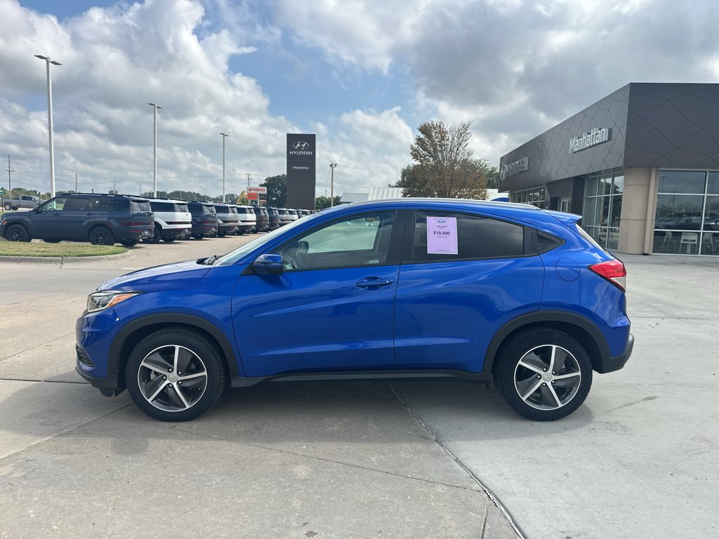 Used 2022 Blue Honda EX image 9