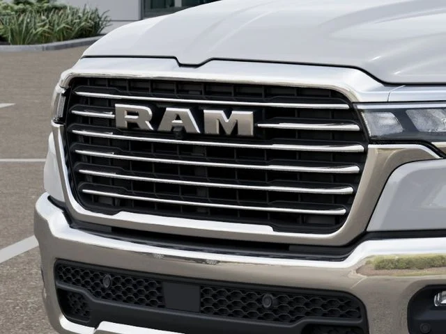 New 2026 Bright White Clear-Coat Exterior Paint RAM Laramie image 11