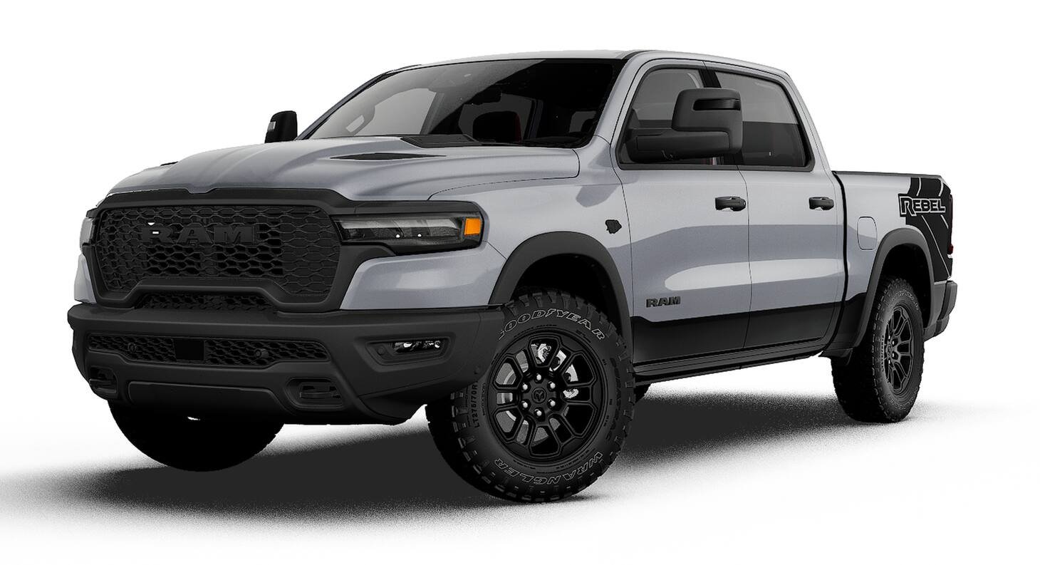 New 2027 Silver Zynith Exterior Paint RAM REBEL image 1