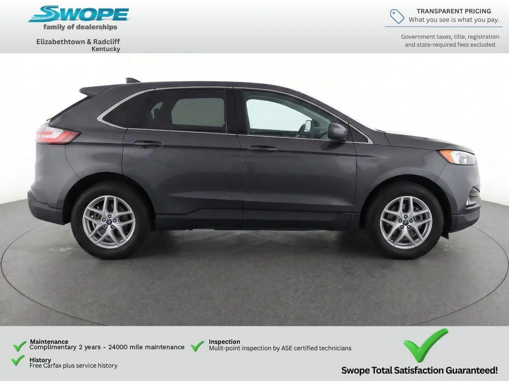 Used 2024 Forged Green Metallic Ford SEL image 12
