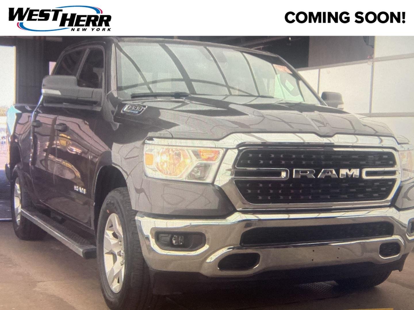 Used 2023 Granite Crystal Metallic Clearcoat Ram Big Horn image 1