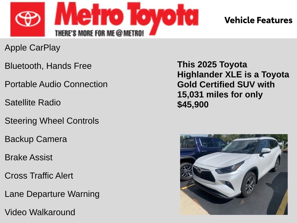 Certified Used 2025 Beige Toyota XLE image 38
