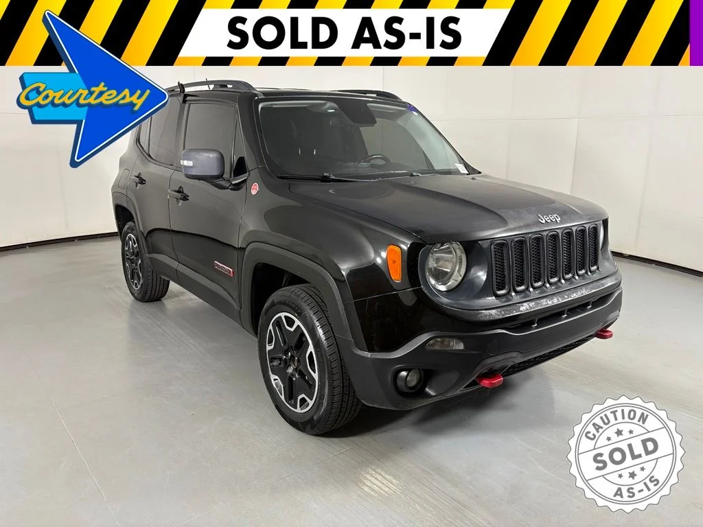 Used 2016 Black Jeep Trailhawk image 1