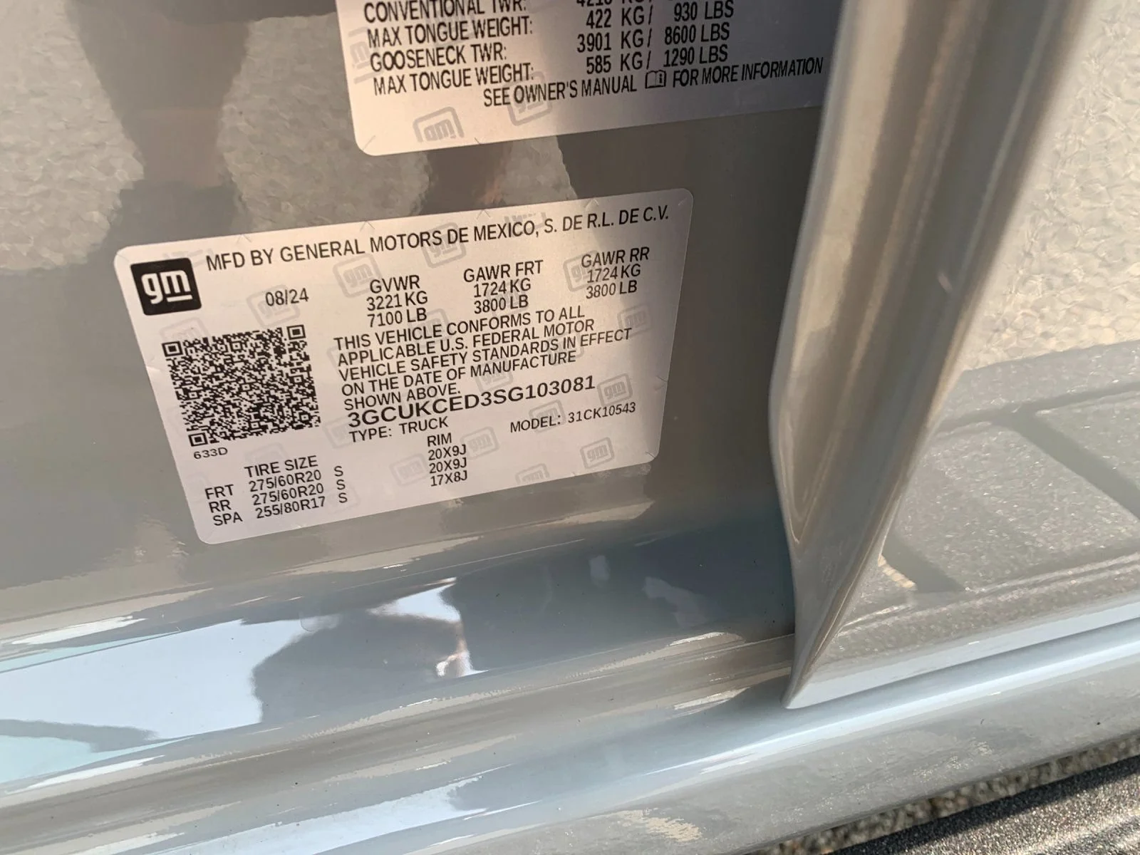Used 2025 Slate Gray Metallic Chevrolet Custom Trail Boss image 32