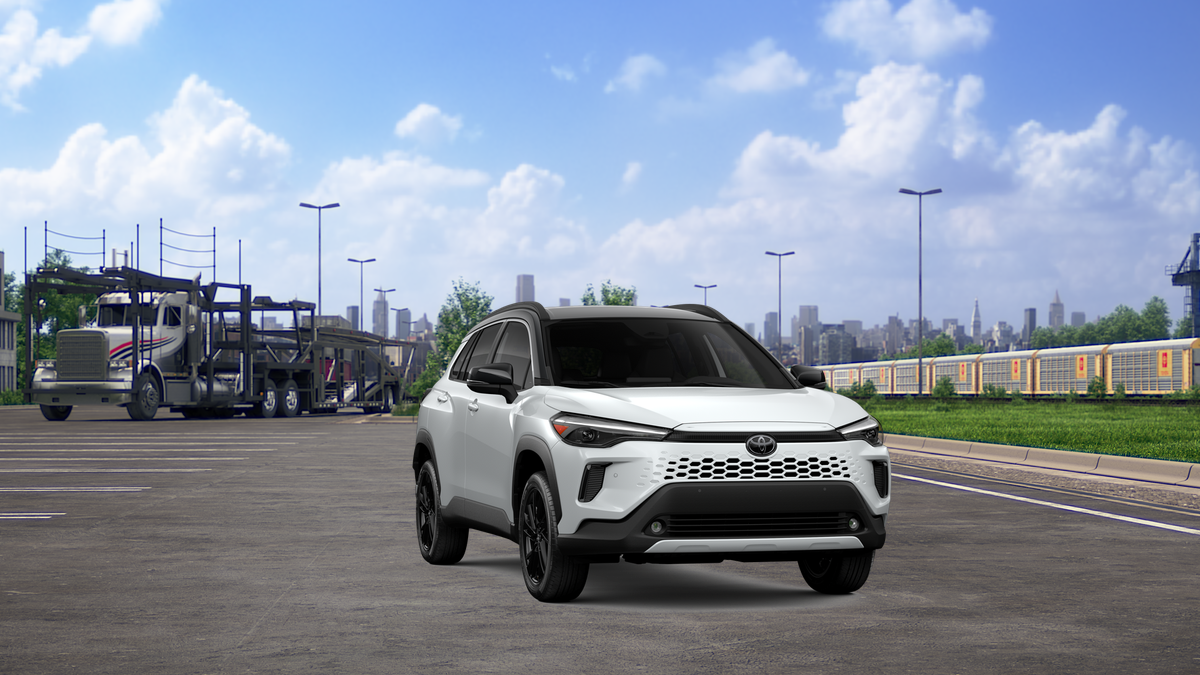 New 2026 Wind Chill Pearl with Jet Black roof Toyota Hybrid XSE image 26