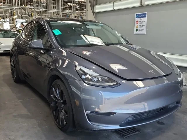Used 2023 Gray Tesla Performance image 6