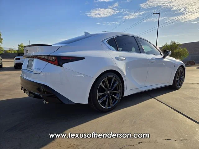 Certified Used 2024 White Lexus 350 F SPORT Design image 7