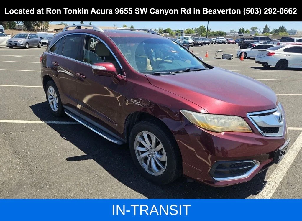 Used 2017 Basque Red Pearl II Acura Base image 1