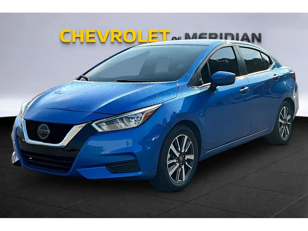 Used 2021 Blue Nissan SV image 9