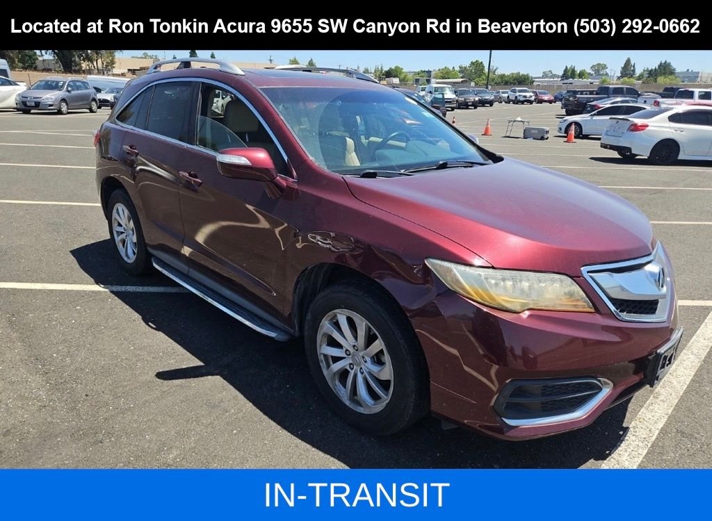 Used 2017 Basque Red Pearl II Acura Base image 1