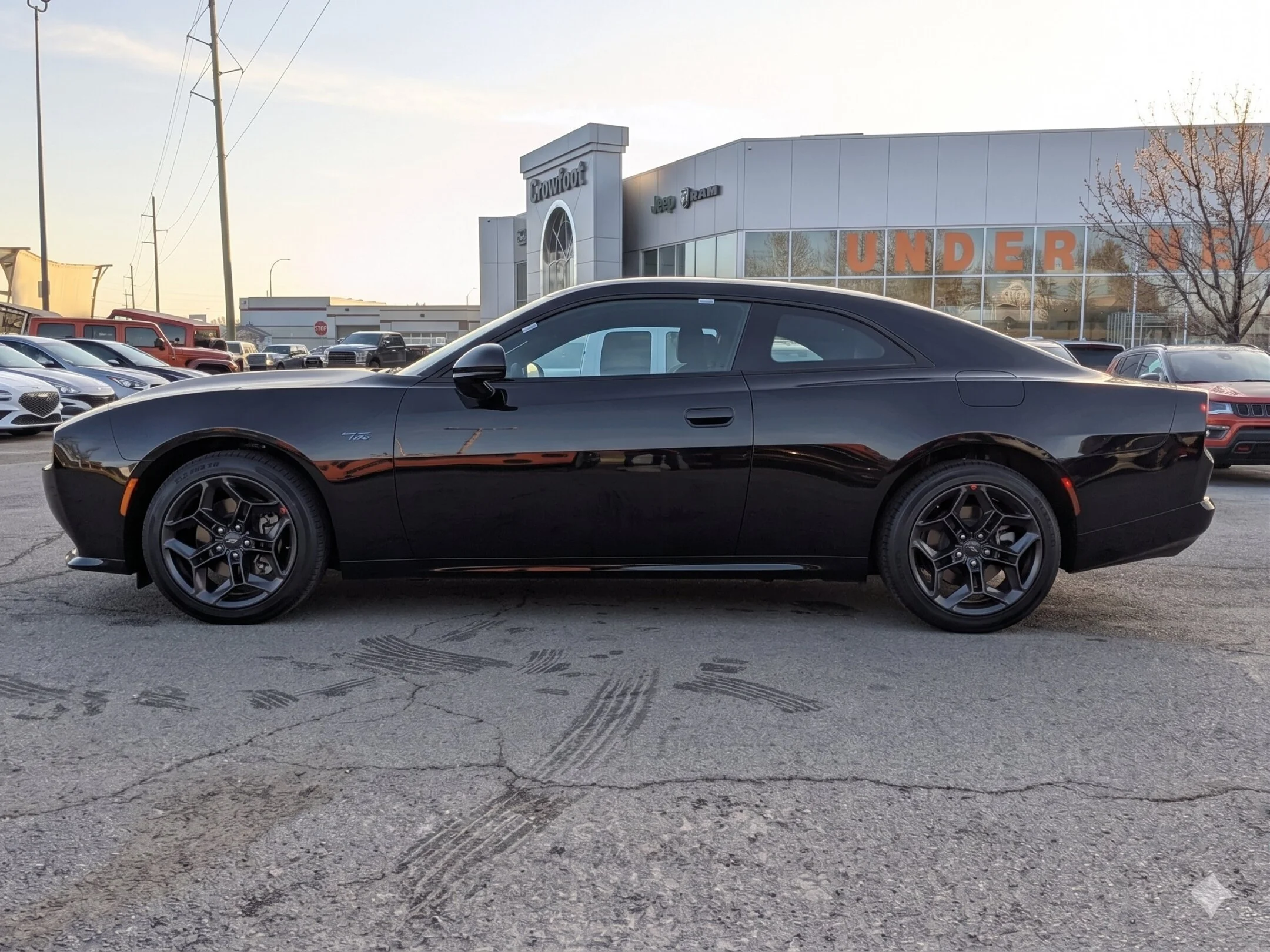 New 2026 Black Dodge R/T - - Blacktop Pkg - Driver Convenience Grp - Alpine Audio - 20 Black Wheels & More! image 5