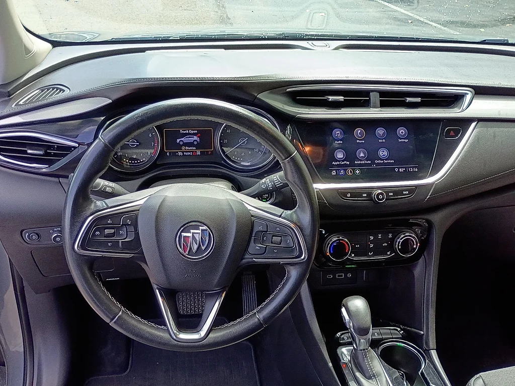 Used 2021 Satin Steel Metallic Buick Preferred image 12