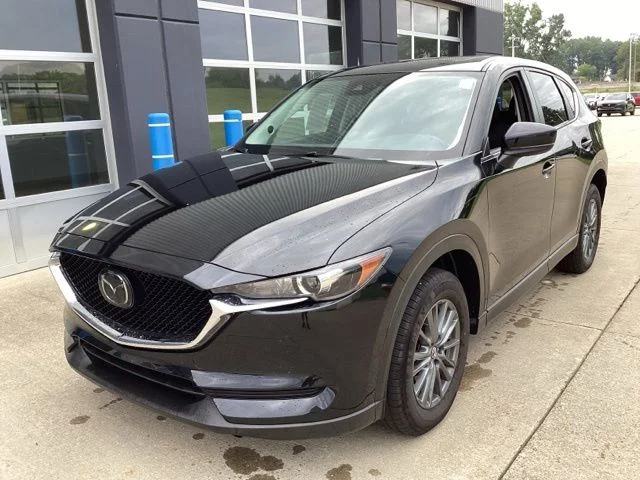 Certified Used 2021 Black Mazda Touring image 2