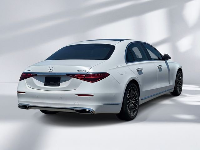 New 2026 MANUFAKTUR Moonlight White Magno Mercedes-Benz S 580 image 4