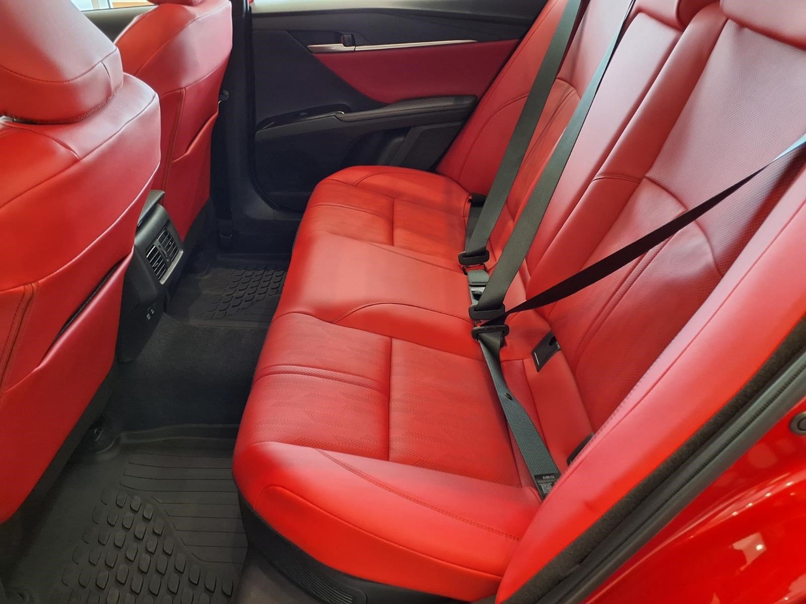 New 2026 Supersonic Red with Midnight Black Metallic roof Toyota XSE image 11