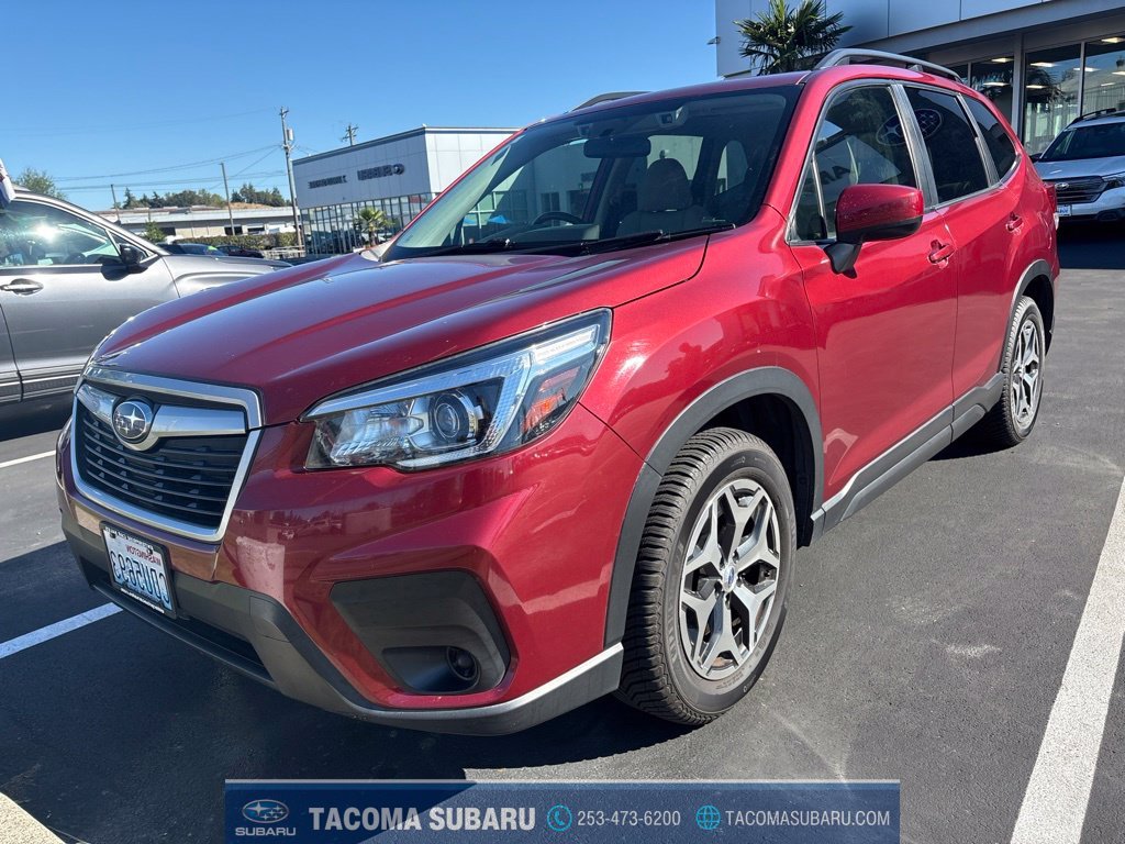 Used 2020 Red Subaru Premium image 1