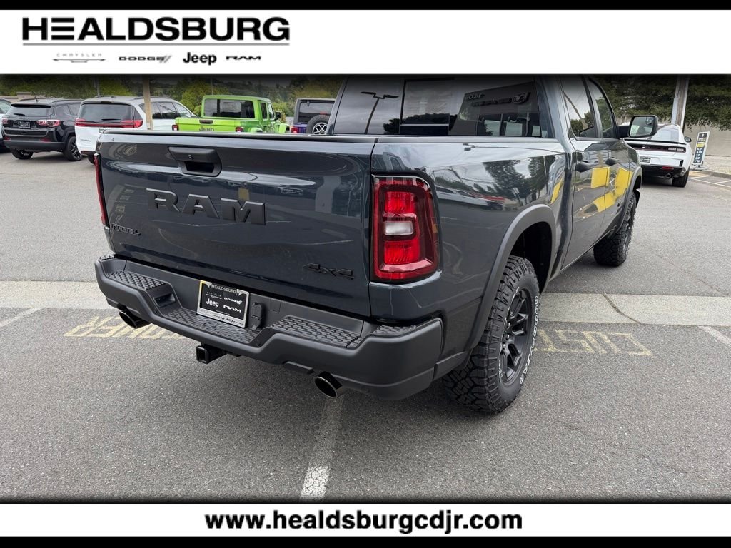 New 2026 Forged Blue Metallic Exterior Paint RAM Rebel image 5