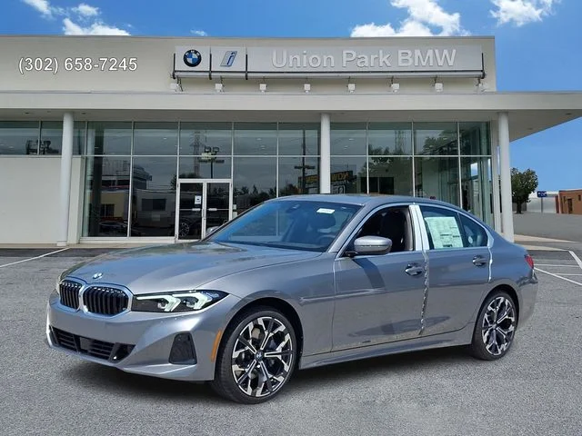 New 2026 Skyscraper Grey Metallic BMW 330i xDrive image 1