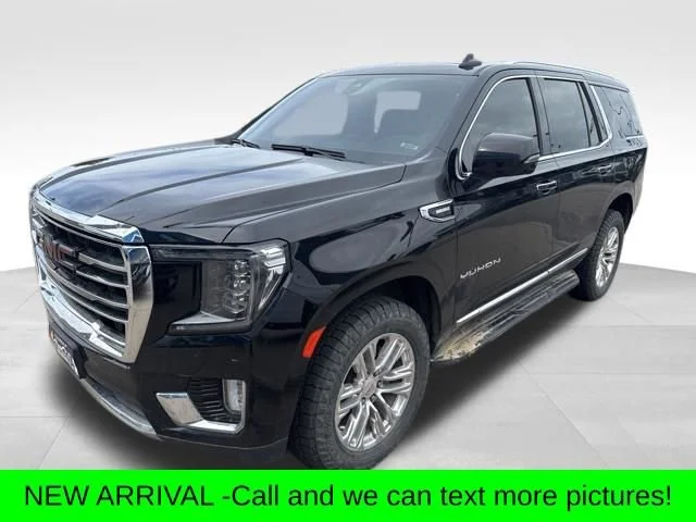 Used 2021 ONYX BLACK GMC SLT image 1